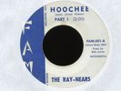THE RAY-NEARS Hoochee on FAM Frantic Instro R&B Rocker 45 Hear
