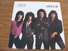Kiss  Lick It Up  1983  Dutch Import Vinyl  LP  Record  With Lyric Inner Sleeve