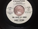 Sandy Wynns The touch of venus northern soul classic Promo