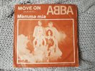 ABBA MOVE ON , CHILE , P/S NEAR MINT
