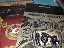 THIN LIZZY/LYNOTT-5 x VINYL L.P'S-JAILBREAK/BAD REP/FOX/CHINATOWN/SOLO IN SOHO