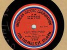 ARC THEATRE USE RECORD E 851 BY FREDDY MARTIN ORCH PLAYS AT 33 1/3rd RPM