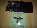 3 LPs - MOTLEY CRUE / HARD ROCK METAL - Ozzy,Ratt,Judas Priest,Iron Maiden