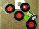 4--BOB DYLAN 45's: Positively 4th Street.Gates of Eden. Lay Lady Lay, Wigwam