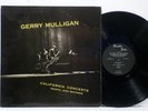GERRY MULLIGAN California Concerts LP Orig DEEP GROOVE Pacific Jazz 1201