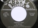 rare Rockabilly 45 rpm   Jackie Lowell - ROCKET TRIP / WARPATH   superb 2-sider