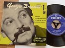 GEORGE BRASSENS Le parapluie etc. 7'' single Philips 432.065 BE