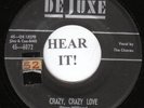 The Charms DOO WOP 45 (DeLuxe 6072) Crazy, Crazy Love /Mambo Sh-Mambo   VG++