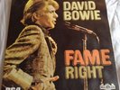 David Bowie Fame / Right Spain Rare P/S RCA 7