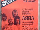 ABBA Matchbox Promo Sleeve for The Name of the Game UK 7