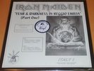 IRON MAIDEN  Ultra-Rare Clear Vinyl LP 