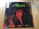 Poison Open Up and Say Ahh  Lp Vinyl Record Shrink Wrap VG  CI-48493- 1988 C