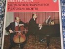 Rostropovich/Richter - Beethoven Cello Sonatas 2xLP box w/book (Philips) NM