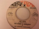 1972 THE SWEET & INNOCENT & MEMPHIS MUSTANGS Cry Love 45