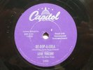 78 RPM Gene Vincent CAPTOL 3450 Be Bop A Lula / Woman Love    E