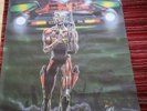 Iron Maiden 1986 Somewhere in Time original giant Tour Poster