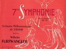 BEETHOVEN Symphony 7 FURTWANGLER Vienna PO EMI FALP-115 FR1 Ed.1 $4 Shipping WW
