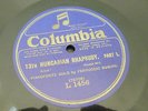 FERRUCCIO BUSONI / LISZT / COLUMBIA L 1456 78 rpm