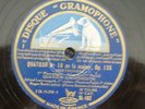 QUATUOR LOEWENGUTH / BEETHOVEN quartet no 16  / DISQUE GRAMOPHONE 4*78 RPM
