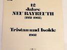 *w- 4 LP-Box - 12 Jahre Neu BAYREUTH (1951-1962) - TRISTAN und ISOLDE 1962- BÖHM