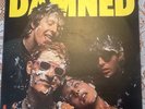 The Damned Self Titled 1st Press Vinyl Debut LP 1977 With Hot Rods On The Back
