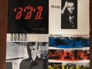 Sting, Police record lot. Synchronicity, Ghost in the Machine, Nothing Like Sun