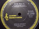 STEVIE WRIGHT - EVIE, (PARTS 1,2&3) - 1974 AUSSIE 7'' SINGLE