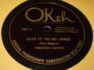 78rpm Blues Okeh 8187 VIRGINIA LISTON Early In The Morning LOUIS ARMSTRONG 1925