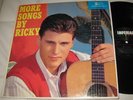 RICKY NELSON - MORE SONGS BY RICKY - IMPERIAL W/POSTER 1ST PRESS MONO