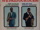 CHARLIE ROUSE, SELDON POWELL: We Paid Our Dues  PROMO Epic Jazz Orig LP