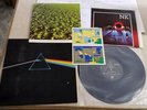 Pink Floyd Dark Side of the Moon 1973 Usa Vinyl LP W/ Posters & Stickers VG