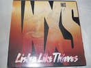 INXS Signed Michael Hutchence Listen Like Thieves LP