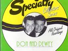 SPECIALTY RECORDS DON and DEWEY 45 RPM COLLECTORS SERIES SEALED COLORED VINYL