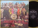 THE BEATLES, SGT. PEPPER'S LONELY HEARTS CLUB BAND LP 1967 RARE DENMARK VG+/VG