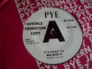 GLENDA COLLINS Its hard to believe it Joe Meek RGM Pye demo