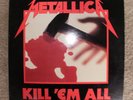 Metallica - KILL 'EM ALL Lp - 1st press MEGAFORCE Records *** NM ***