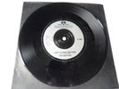 THE BEATLES I WANT TO HOLD YOUR HAND 1990'S SILVER INJECTION MOULDED LABEL