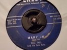 TOM TALL & His TOM KATS Stack-A-Records / Mary Jo '58 ROCKABILLY 45 PROMO VG