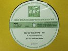 BBC 456 Transcription Disc TOP of POPS Live Elton John Mungo Jerry Gary Glitter