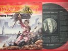 Deathrow-Raging Steel 1991 KOREA FIRST PRESS LP INSERT SODOM BLING GUARDIAN