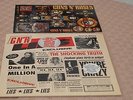 RARE GUNS N' ROSES  G N'R LIES 1986 RECORD VINYL LP WITH STICKERS, GEFFEN WX 218