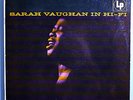 SARAH VAUGHAN w/MILES DAVIS IN HI-FI VERY RARE ORIG'55 COLUMBIA 6-EYE MONO LP NM