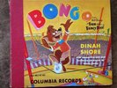 Dinah Shore Bongo Record Set 78 RPM (Red Cover) - from Walt Disney