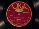 78 RPM --  Louis Armstrong and His Hot Five / Seven, Okeh 8519, EE- / E-  Jazz