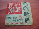 THE BEATLES: CANT BUY ME LOVE +1. NORWAY  1964. RED SLEEVE SUPER RARE