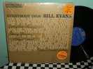 LP   BILL EVANS TRIO   Everybody Digs   RIVERSIDE     shrink    Blue/Silver Orig