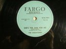 78 : FARGO 1001-AQUATONES - SHE'S THE ONE FOR ME  /  YOU  - DOO WOP - R & B  -E