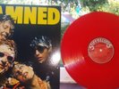 the damned damned damned damned  german edition on red and black splatter music