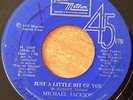 MICHAEL JACKSON - Just A Little Bit Of You / Dear Michael - RARE JAMAICA 45