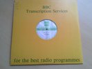 BBC Transcription LP In Concert no. 251 with The Vapors Vinyl